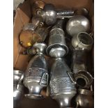 A box of pewter.