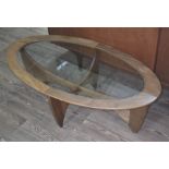 A G-Plan teak Astro coffee table.