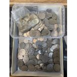 A large collection of foreign coins, some unc