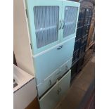 A vintage 1950s Hygena kitchenette.