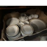 Stoneware tea and dinner wares approx 36 pieces