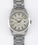 A GENTLEMAN'S LARGE SIZE STAINLESS STEEL ROLEX TUDOR PRINCE OYSTERDATE BRACELET WATCH CIRCA 1974,