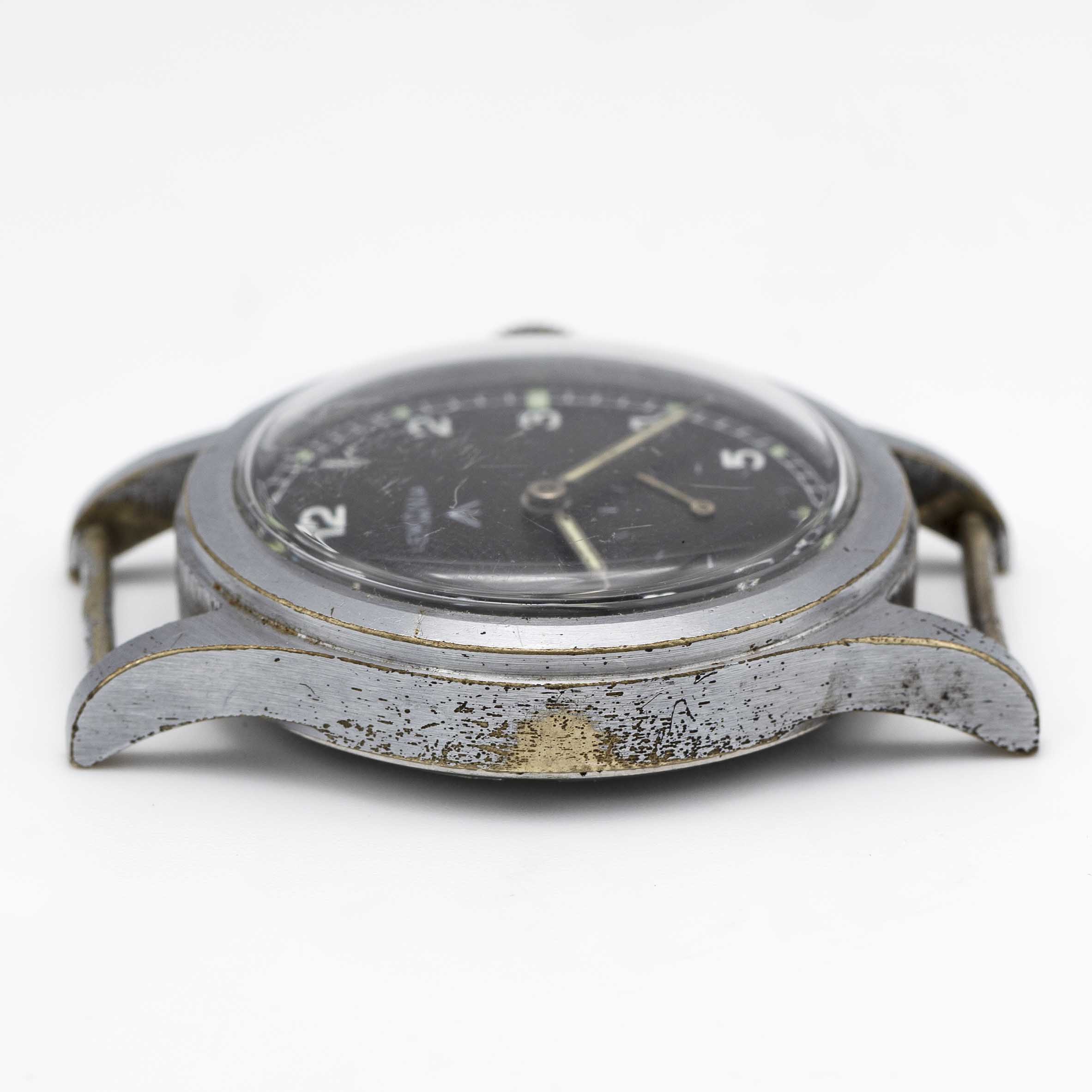 A GENTLEMAN'S BRITISH MILITARY LEMANIA W.W.W. WRIST WATCH CIRCA 1945, PART OF THE "DIRTY DOZEN", - Image 8 of 8