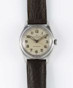 A GENTLEMAN'S STAINLESS STEEL ROLEX OYSTER ROYAL WRIST WATCH CIRCA 1945, REF. 4444 Movement: 15J,