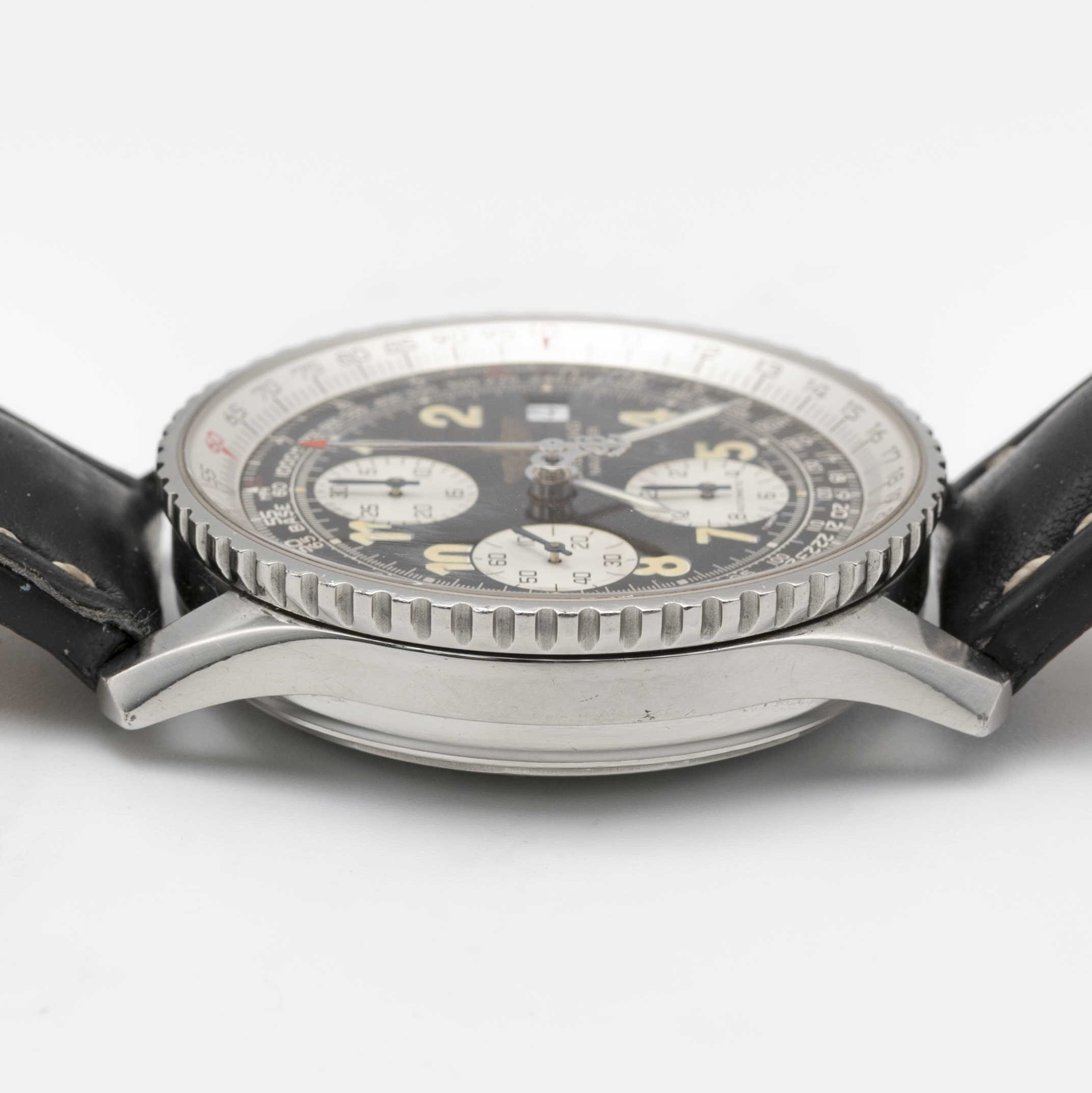 A GENTLEMAN'S STAINLESS STEEL BREITLING NAVITIMER AUTOMATIC CHRONOGRAPH WRIST WATCH CIRCA 1990s, - Image 8 of 8
