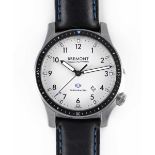 A GENTLEMAN'S STAINLESS STEEL BREMONT BOEING MODEL 1 AUTOMATIC CHRONOMETER WRIST WATCH DATED 2015,