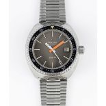 A GENTLEMAN'S STAINLESS STEEL CERTINA DS 3 AUTOMATIC DIVERS BRACELET WATCH CIRCA 1970s, REF. 750