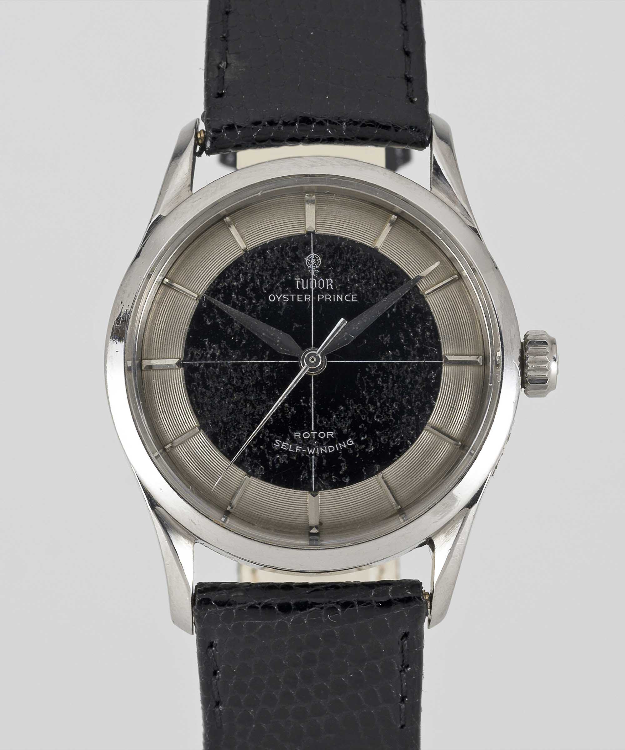 A GENTLEMAN'S STAINLESS STEEL ROLEX TUDOR OYSTER PRINCE "TUXEDO" WRIST WATCH CIRCA 1957, REF. 7967 - Image 2 of 9