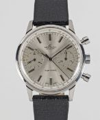 A GENTLEMAN'S STAINLESS STEEL BREITLING TOP TIME CHRONOGRAPH WRIST WATCH CIRCA 1960s, REF. 2002