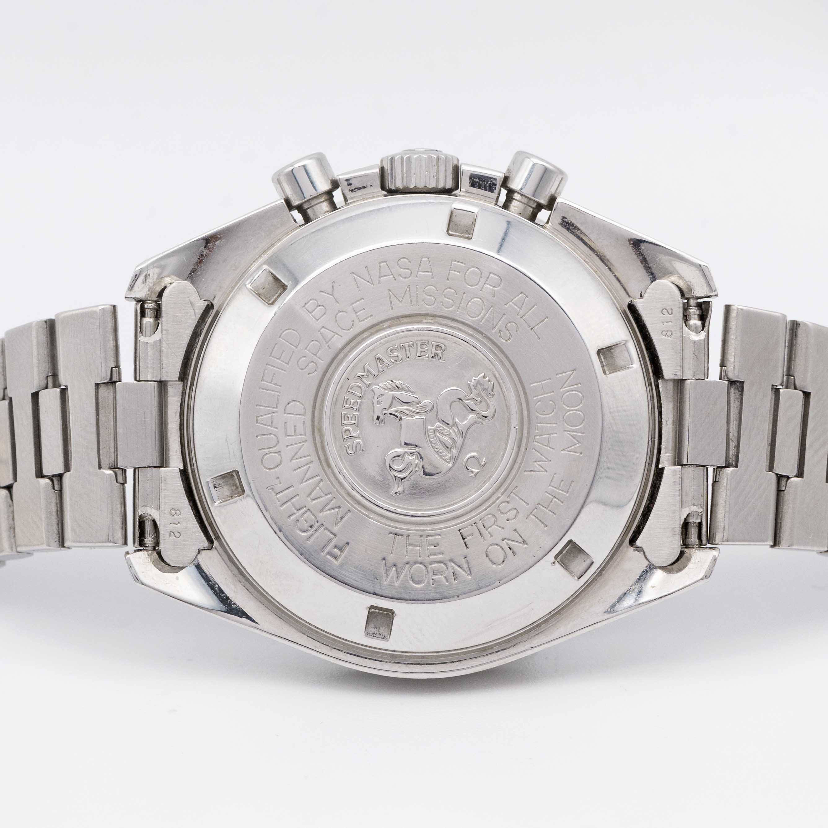 A GENTLEMAN'S STAINLESS STEEL OMEGA SPEEDMASTER PROFESSIONAL "MOONWATCH" CHRONOGRAPH BRACELET - Image 6 of 10