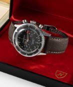 A GENTLEMAN'S STAINLESS STEEL NIVADA GRENCHEN CHRONOMASTER AVIATOR SEA DIVER CHRONOGRAPH WRIST WATCH