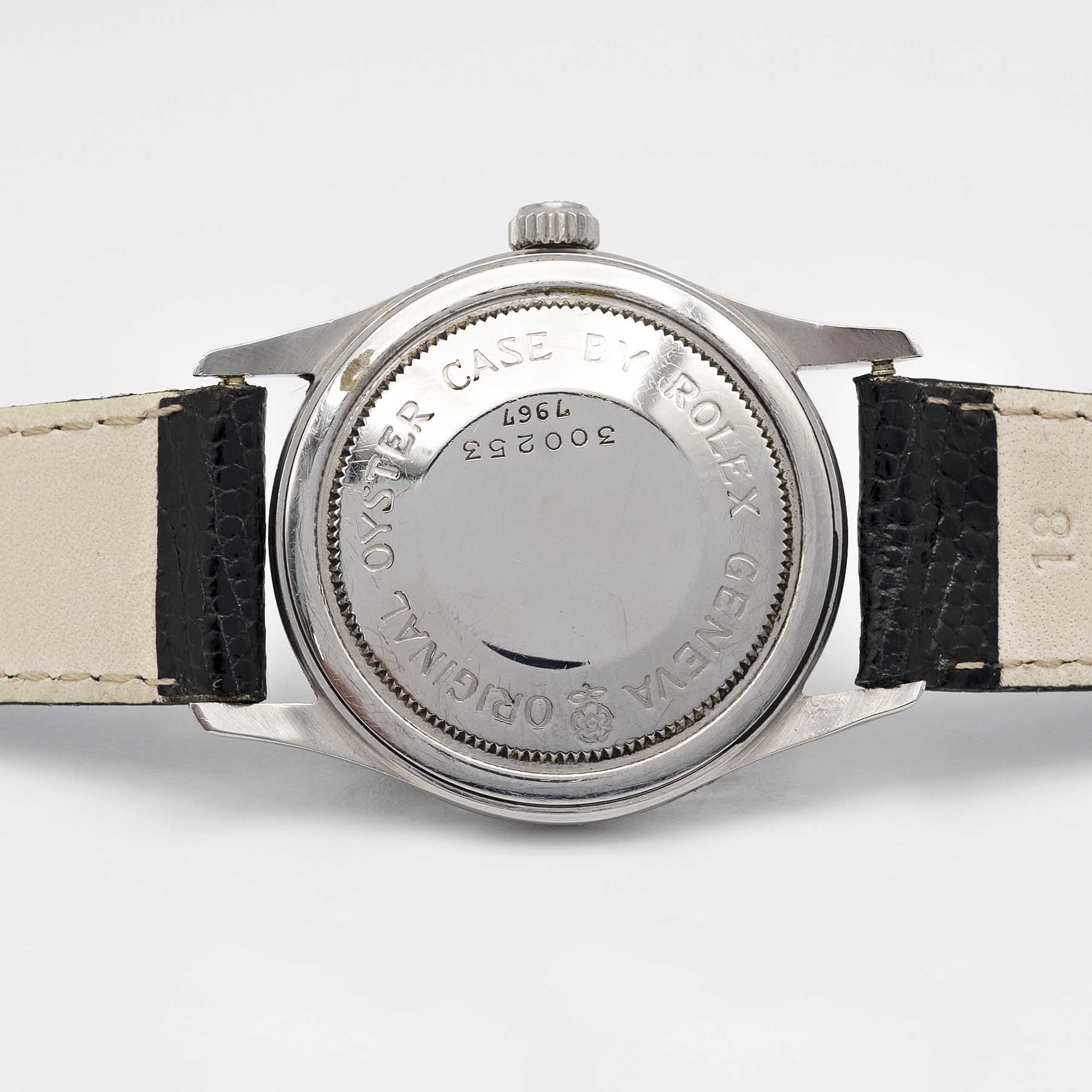 A GENTLEMAN'S STAINLESS STEEL ROLEX TUDOR OYSTER PRINCE "TUXEDO" WRIST WATCH CIRCA 1957, REF. 7967 - Image 6 of 9