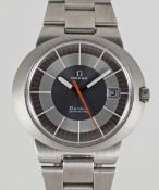 A GENTLEMAN'S STAINLESS STEEL OMEGA GENEVE DYNAMIC BRACELET WATCH CIRCA 1970s Movement: Manual wind,
