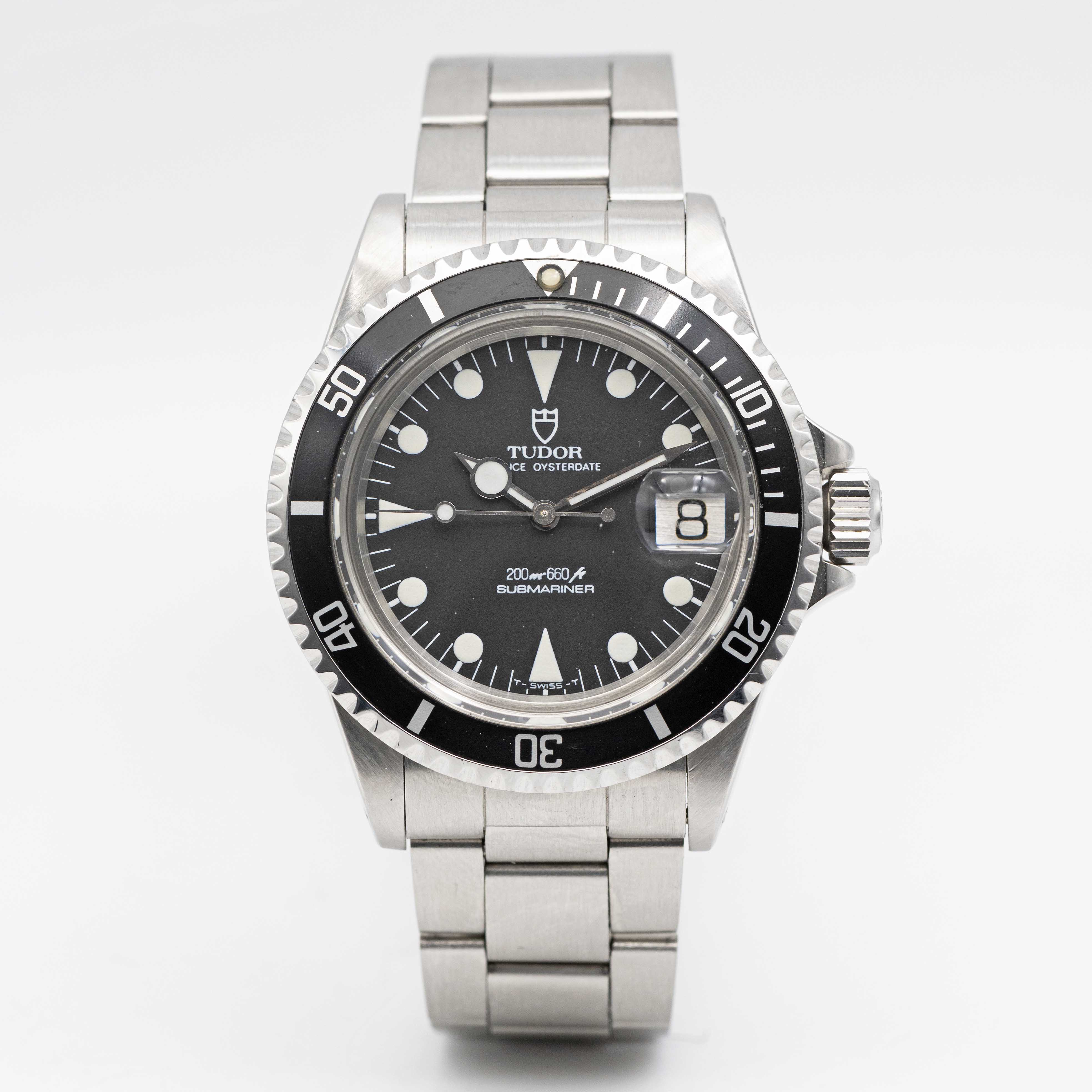 A GENTLEMAN'S STAINLESS STEEL ROLEX TUDOR PRINCE OYSTERDATE "LOLLIPOP" SUBMARINER BRACELET WATCH - Image 3 of 10