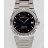 A GENTLEMAN'S STAINLESS STEEL IWC INGENIEUR 500.000 A/M AUTOMATIC BRACELET WATCH CIRCA 1990, REF.