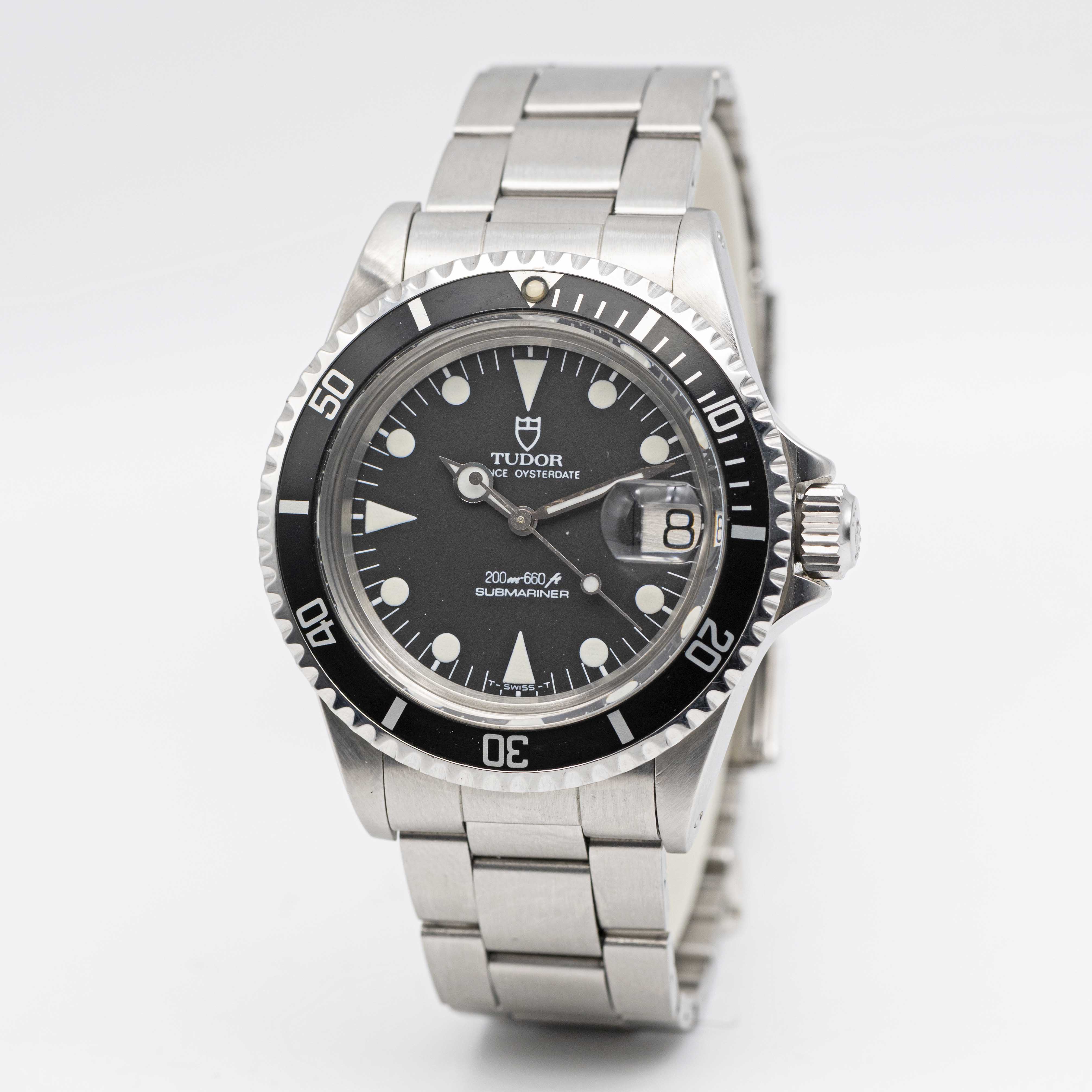 A GENTLEMAN'S STAINLESS STEEL ROLEX TUDOR PRINCE OYSTERDATE "LOLLIPOP" SUBMARINER BRACELET WATCH - Image 4 of 10