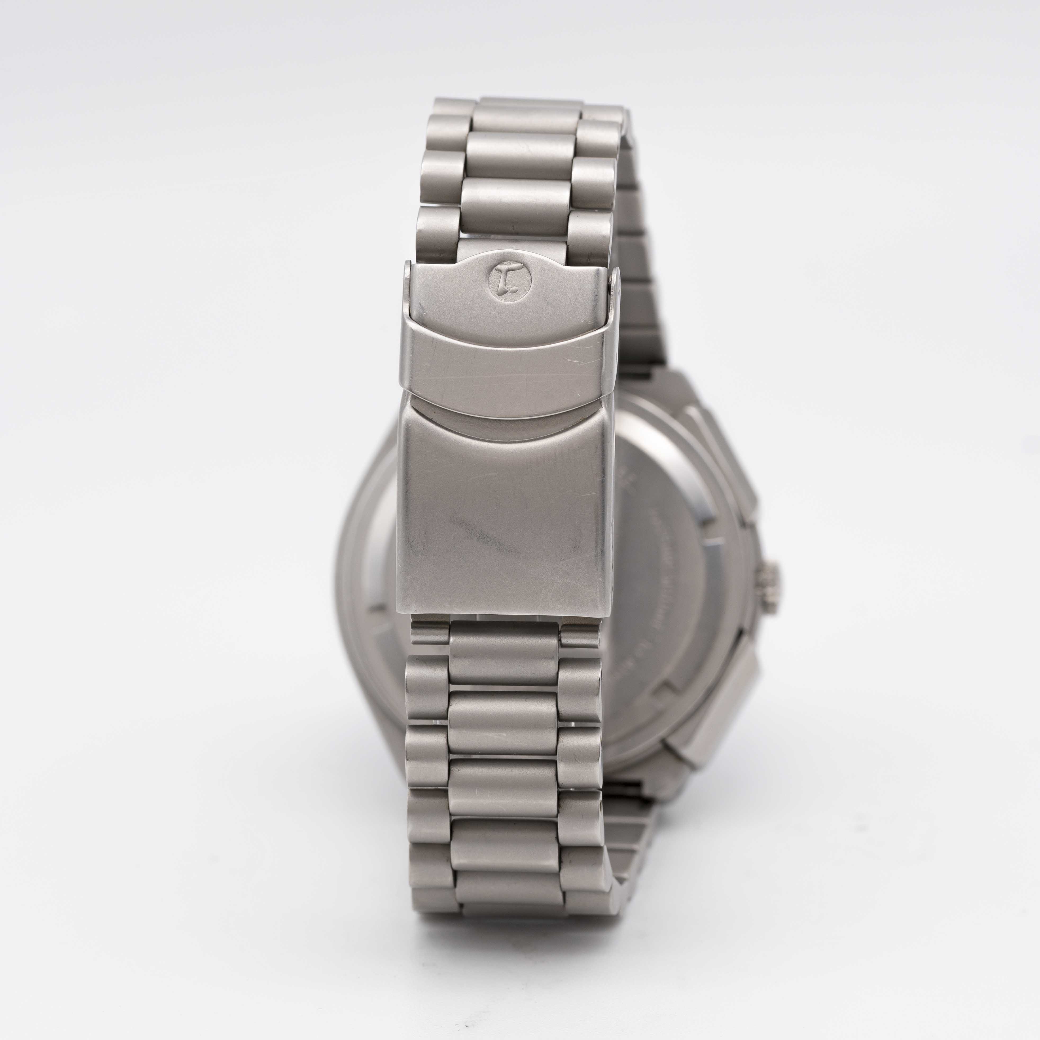 A GENTLEMAN'S STAINLESS STEEL MILITARY TUTIMA AUTOMATIC CHRONOGRAPH BRACELET WATCH CIRCA 1980s - Image 5 of 9