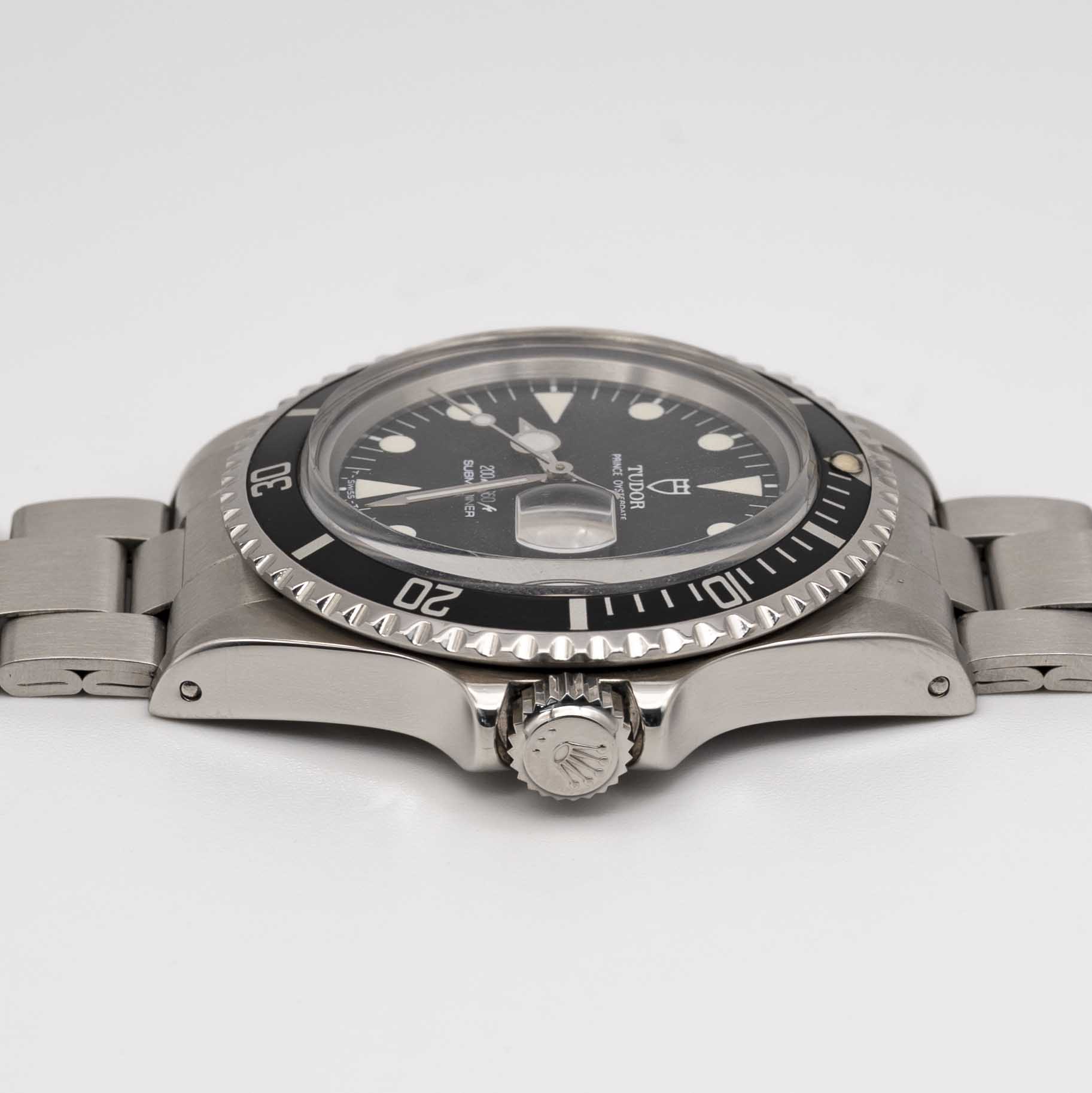 A GENTLEMAN'S STAINLESS STEEL ROLEX TUDOR PRINCE OYSTERDATE "LOLLIPOP" SUBMARINER BRACELET WATCH - Image 9 of 10