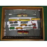 Quantity of 1950's/1960's diecast Lone Star 000 scale model railway items to include: rolling stock,