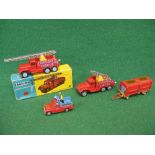 1960's Corgi Chipperfields Circus items to comprise: crane truck (missing hook) in rough 1121 lidded