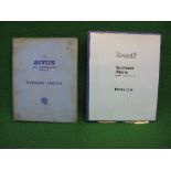 Austin A55 MkII, A60, Oxford Series V and VI, 15.60 workshop manual together with a Rootes Sumbeam