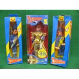 Three boxed Thunderbirds puppets to comprise: Virgil and Scott Tracy Pelham Puppets 1992 and a