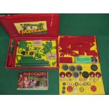 1951 Meccano Box Set No. 8 with instructions for Outfits 7/8 and two parts tins (clean and unrusty