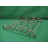 1950's/1960's curved tubular roof rack for enhancing your classic saloon - measurements between feet