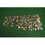 Approx 142 predominantly South Midland and Essex football pin badges Please note descriptions are