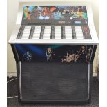 Hit 120 electronic juke box containing a quantity of 7" records - 33.5" wide Please note