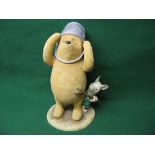 Border Fine Arts No. 82384 Classic Pooh figure entitled It's Hard To Be Brave - 16.5" tall approx