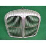 Chromed Diamler radiator grill Please note descriptions are not condition reports, please request