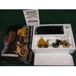 Boxed Hornby 3.5" gauge live steam model of Rocket with instructions, filler funnel, track, tool,
