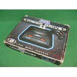 Boxed Sega Mega Drive II from the early 1990's together with a James Pond II cartridge (untested)