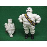 Made In France by Michelin, plastic Bibendum - 12.5" tall together with a potentially illuminated