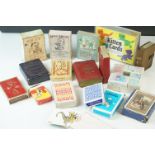 Collection of vintage playing cards and card games to include Jaques Snap and Jaques Happy Families,