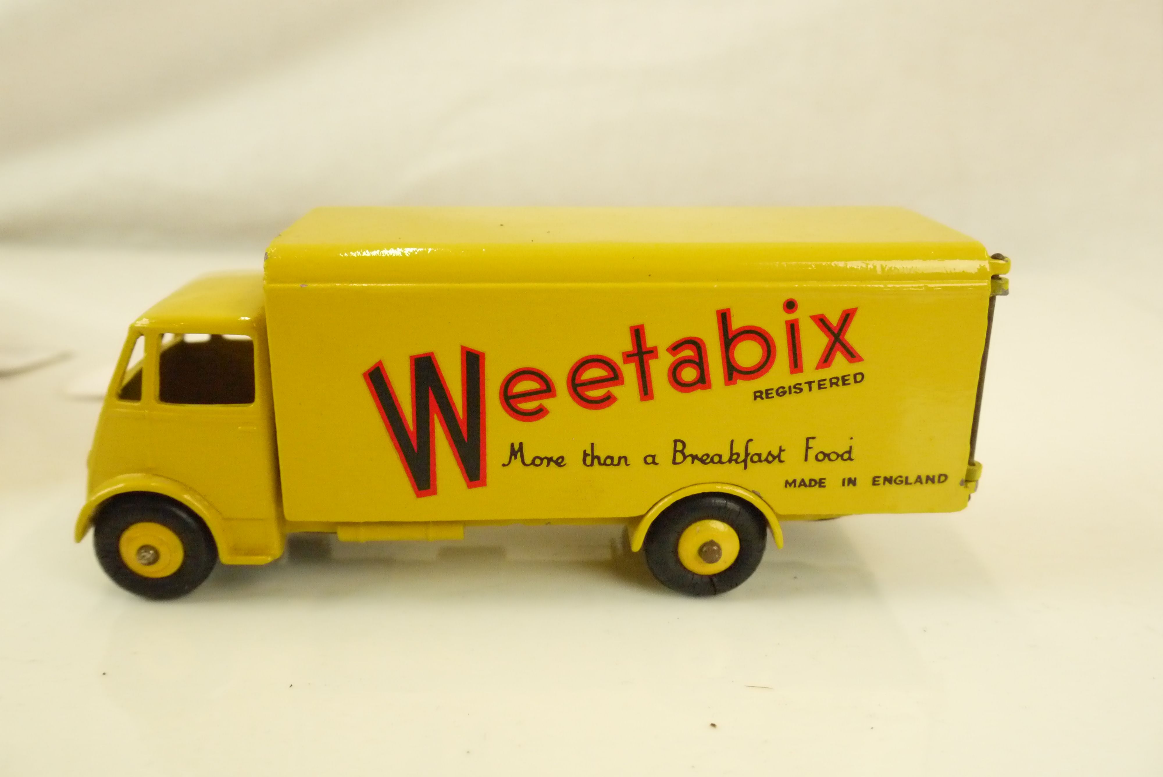 Playworn Corgi diecast Supertoys Guy with Weetabix decals (contempory), in VG condition plus - Image 3 of 6