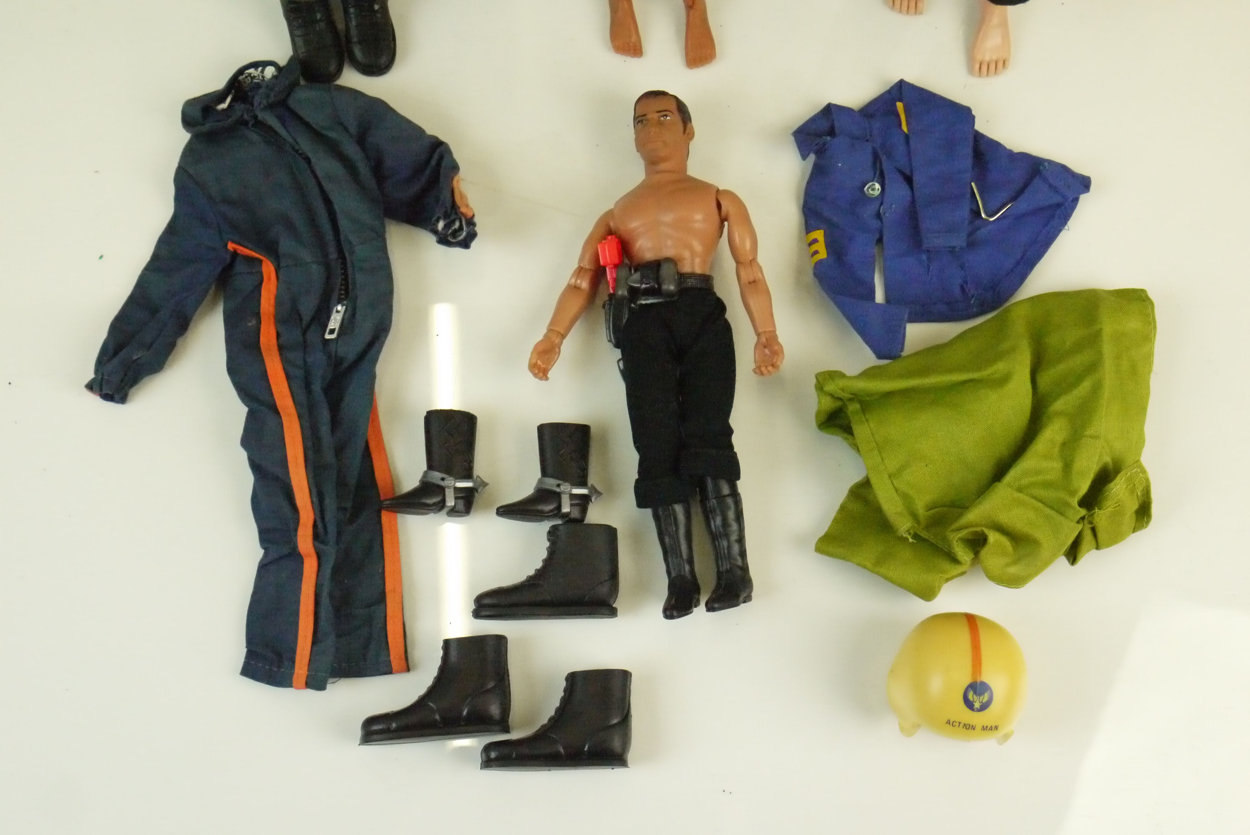 Two original Palitoy Action Man figures plus a 1974 Mego James Bond 007 figure and one other, - Image 3 of 3