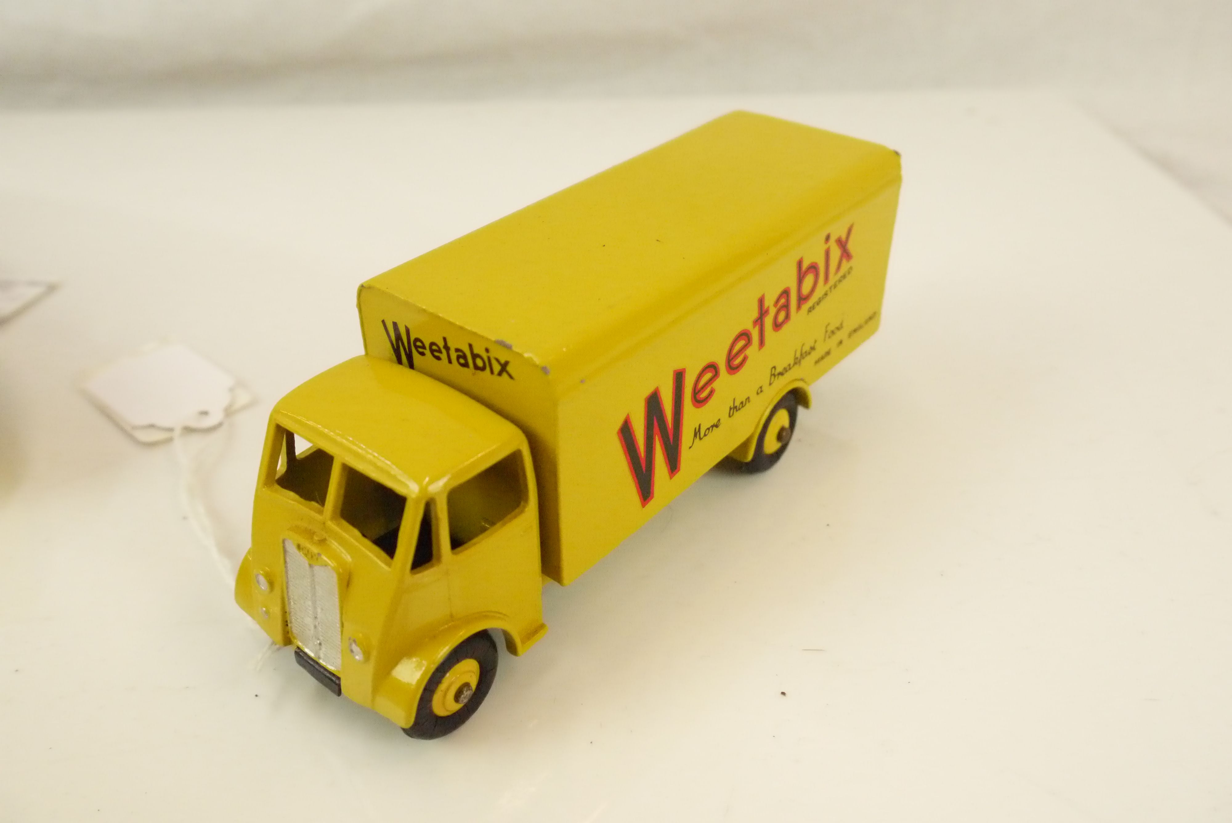 Playworn Corgi diecast Supertoys Guy with Weetabix decals (contempory), in VG condition plus - Image 4 of 6