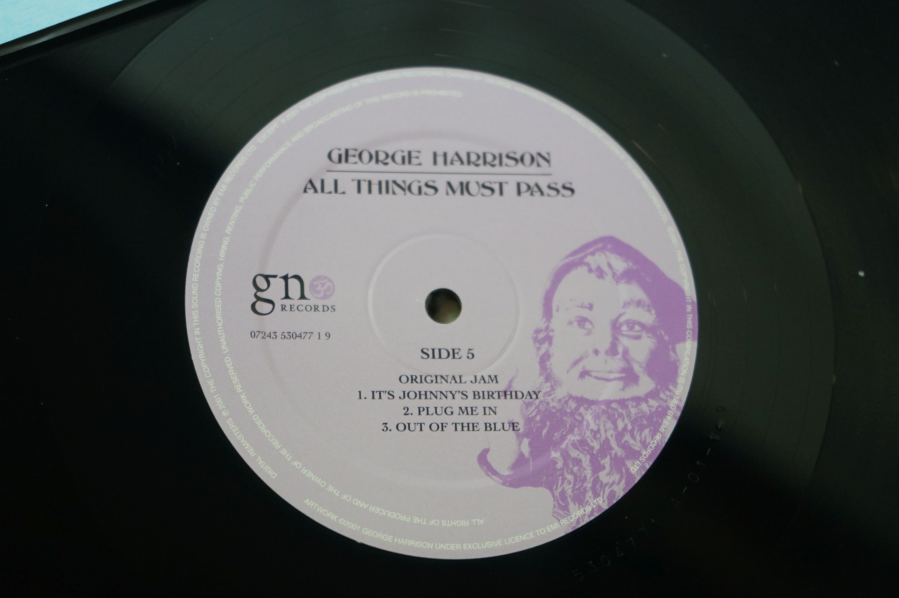 Vinyl - George Harrison All Things Must Pass (GnOM Records 7243 5 3047412) 3 LP box set (2001 - Image 6 of 8