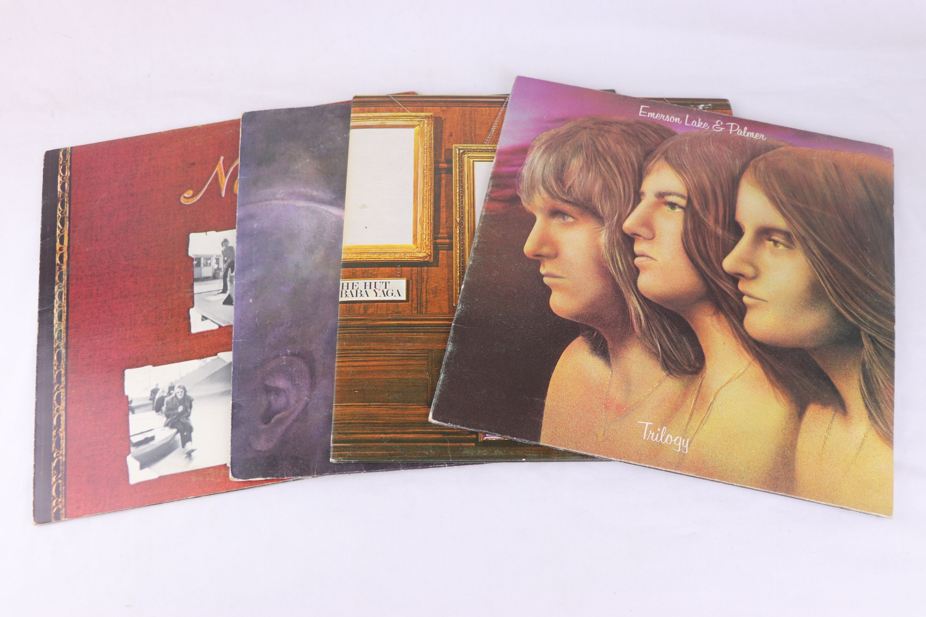 Vinyl - The Nice & ELP 4 LP's to include The Nice (IMSP 026), Pictures At An Exhibition (HELP 1),