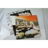 Vinyl - Led Zeppelin 3 LP's to include Two (K 40037) green and orange Atlantic label, Three (ATL