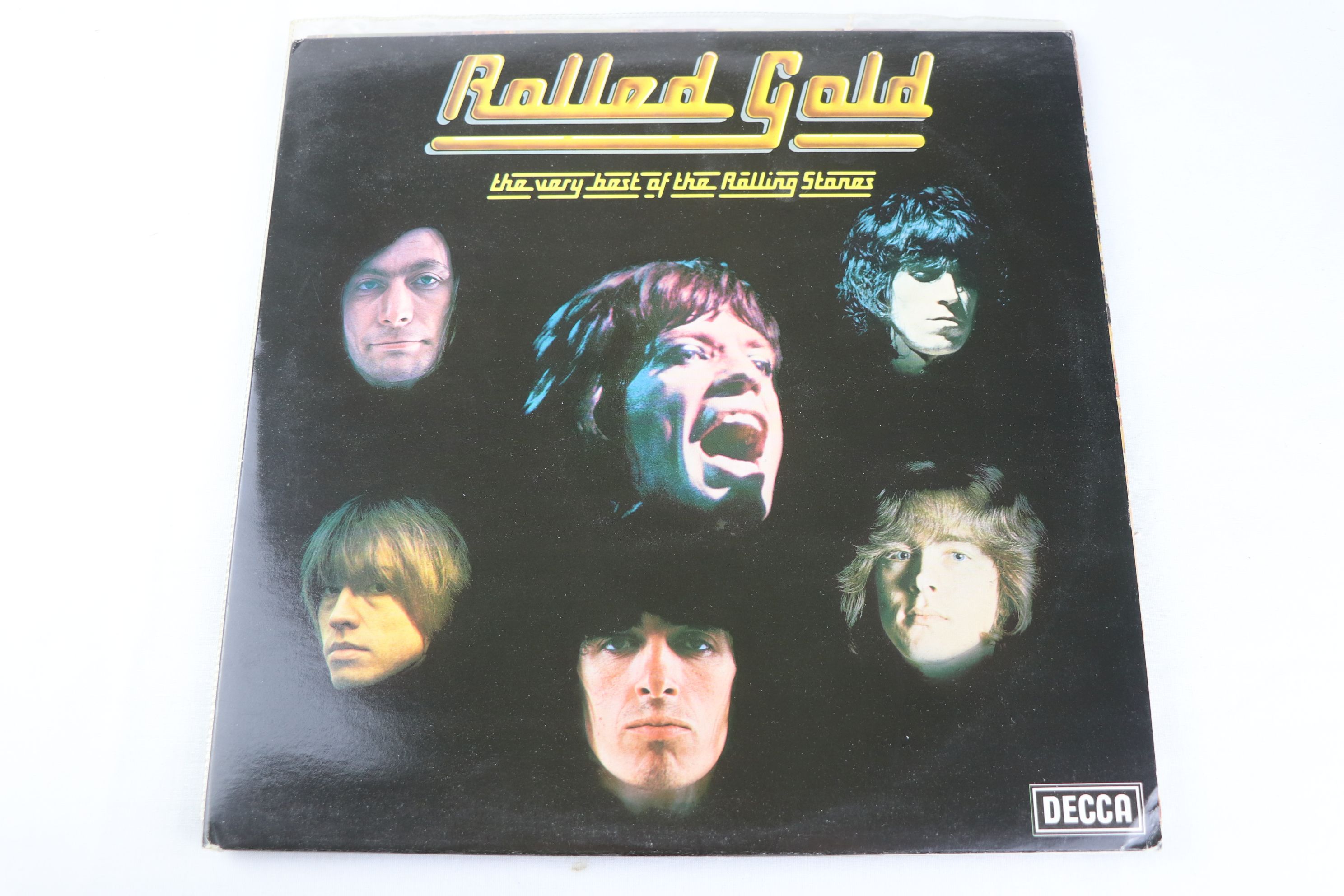 Vinyl - Five The Rolling Stones LPs plus a pink coloured Miss You 12", LPs include Rolled Gold, - Image 6 of 7