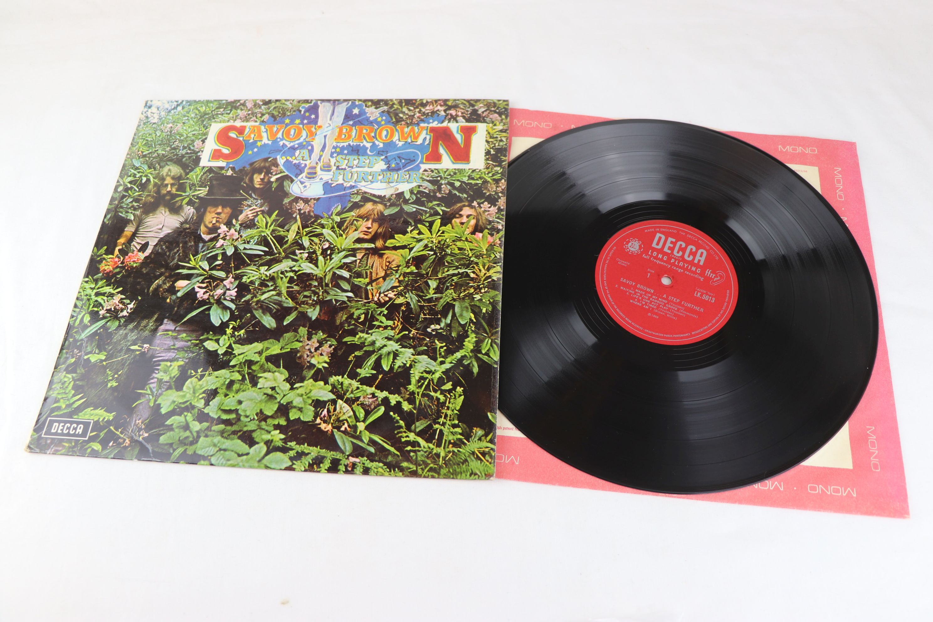 Vinyl - Savoy Brown A Step Further (Decca LK 5013) unboxed Decca red mono label, original red inner. - Image 2 of 6