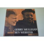 Vinyl - Gerry Mulligan Meets Ben Webster (Verve Records MG VS-6104) stereo remastered LP on 180gm