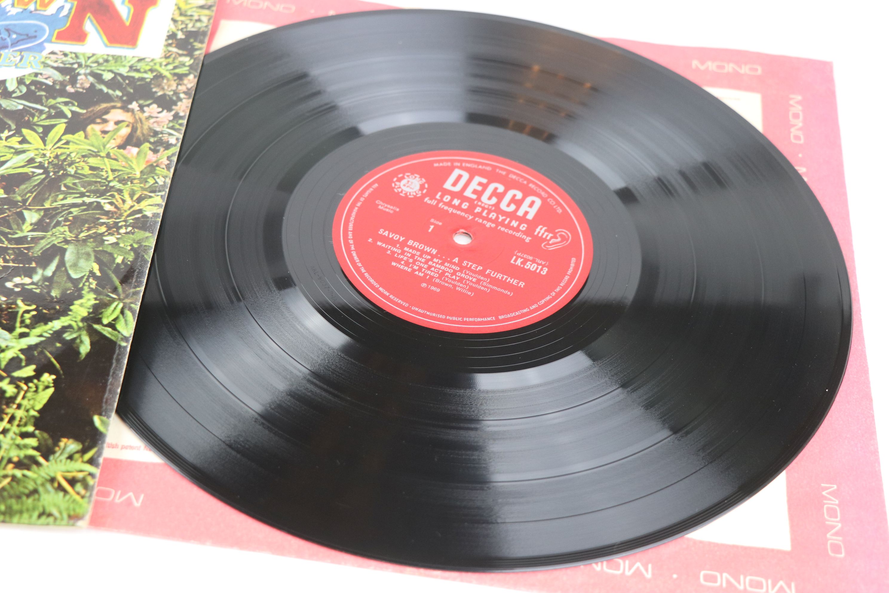 Vinyl - Savoy Brown A Step Further (Decca LK 5013) unboxed Decca red mono label, original red inner. - Image 4 of 6