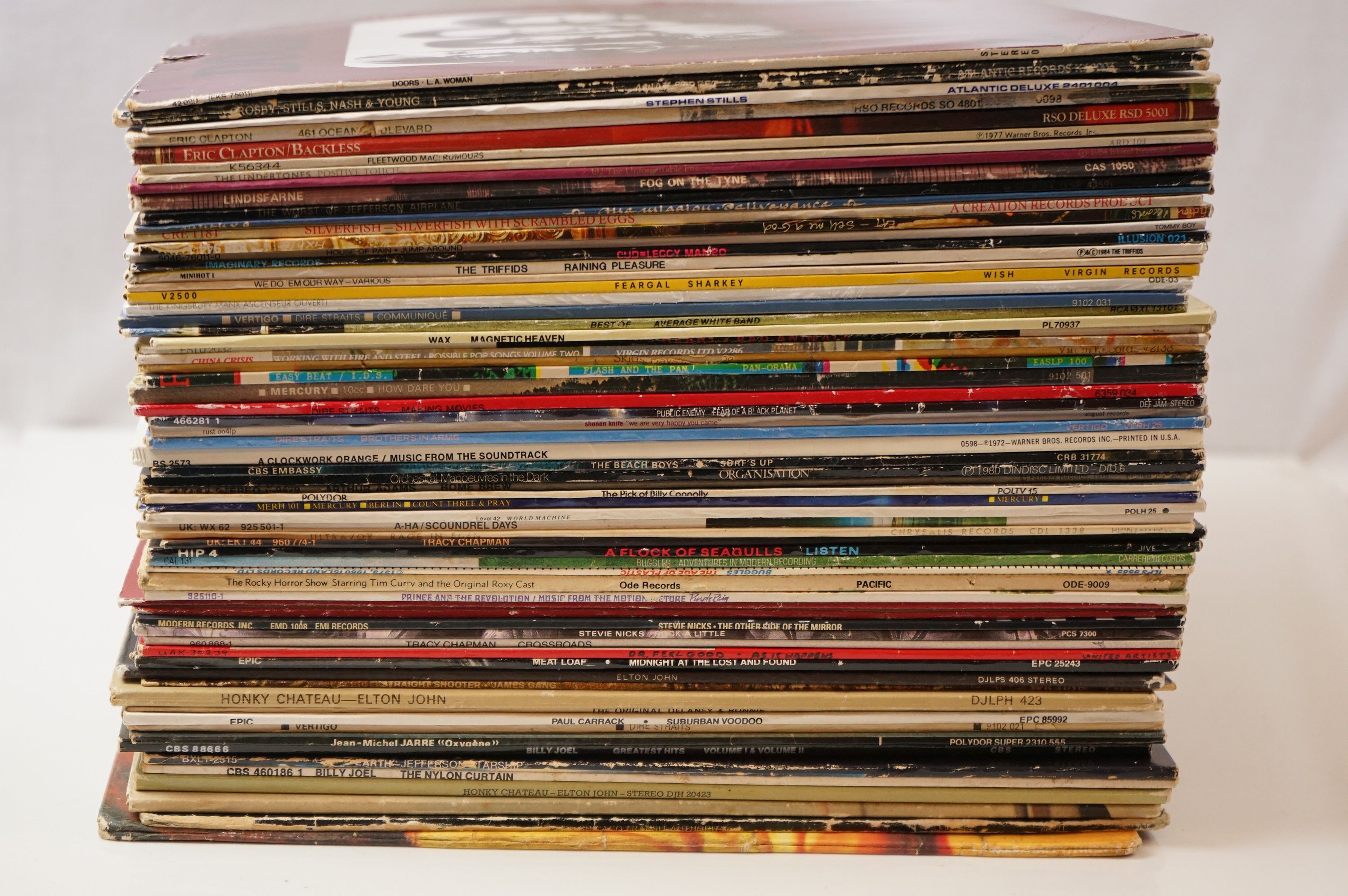 Vinyl - Rock & Pop collection of over 60 LP's to include Eric Clapton, 10cc, The Doors, Jefferson - Image 2 of 5