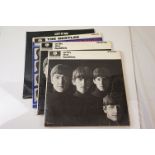 Vinyl - The Beatles 4 LP's to include With The Beatles x 2 Stereo (PCS 3045) Parlophone Co Ltd