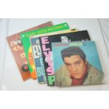 Vinyl - Elvis Presley 4 LP's along with 10 inch Loving You soundtrack (RCA RC 24001), the LPs are