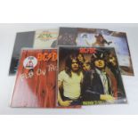 Vinyl - 7 AC/DC LPs to include If You Want Blood, High Voltage , Back In Black, Highway To Hell,